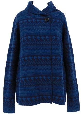 CON_STANT Kragenjacke 100% Merinowolle