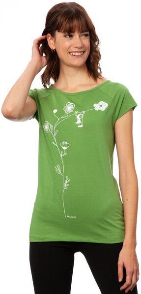 FellHerz Damen T-Shirt Schaukelmädchen Bio & Fair & Vegan