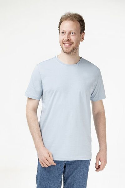 Evermind Herren T-Shirt mit Rundhalsausschnitt