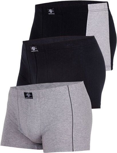 Haasis Bodywear Herren Pants 3er Pack ohne Eingriff, Single Jersey,