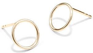 Jonathan Radetz Jewellery Stecker SPIRAL, Gold 585, 14 Karat, Durchmesser 10 - 30 mm, Handmade in Germany