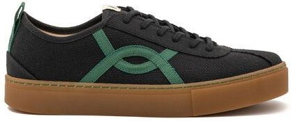 Vesica Piscis Footwear KAFKA BLACK SNEAKER OF RECYCLED COTTON