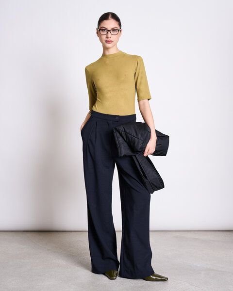 JAN N JUNE Hose Pleated Wide Pants NIVA