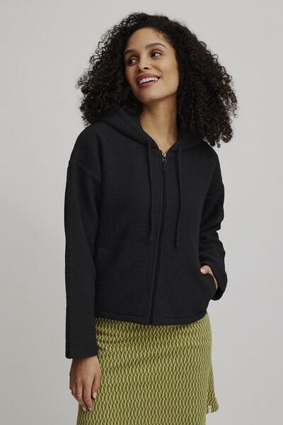 TRANQUILLO Gemütliche Jacke aus Walkwolle (bio) (W25A171)