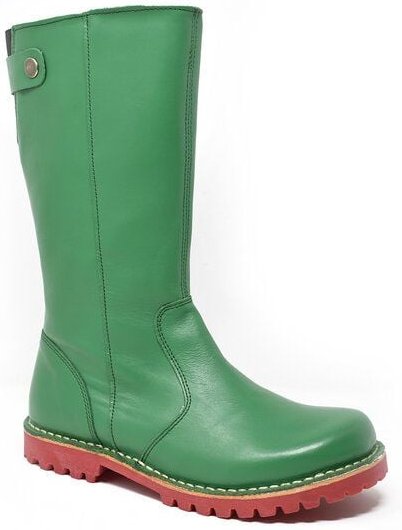 Grünbein Shoes Stiefel Charlotte Naturform lose Einlage grün