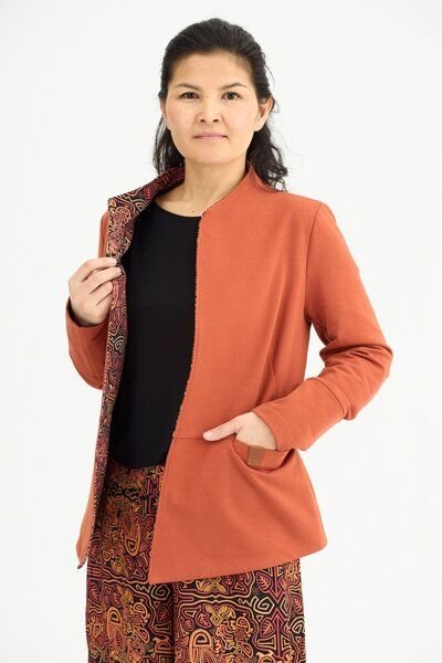 Blazer Tica Damen – taillierte Jacke aus Bio-Baumwolle – nachhaltig & fair produziert in der EU – elegantes Design mit K...