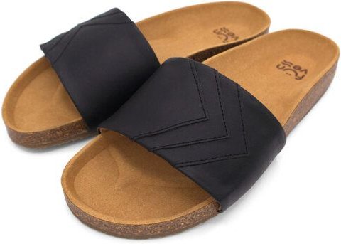 Fünve Vegane Slides mit Fußbett | Damen