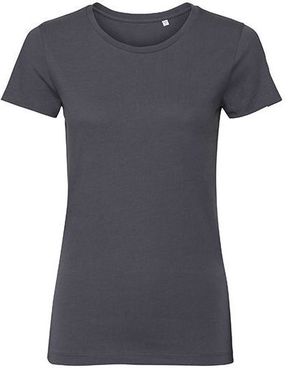 Russell Pure Organic Damen Pure Organic T-Shirt Rundhals in 13 verschiedenen Farben