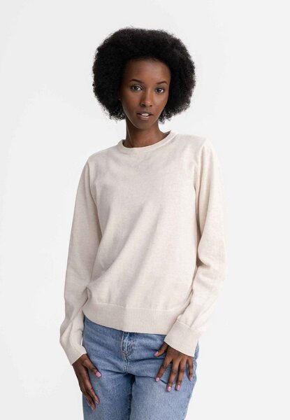 Feinstrick Pullover DHANA | von MELA | Fairtrade & GOTS zertifiziert