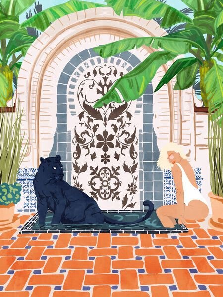 Photocircle Poster / Leinwandbild - Frienaissance