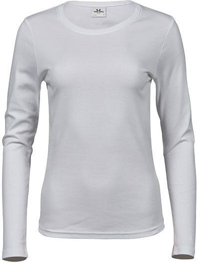 Thumbnail - TeeJays Damen Shirt Langarm enger geschnitten Bio - Baumwolle bis 3XL
