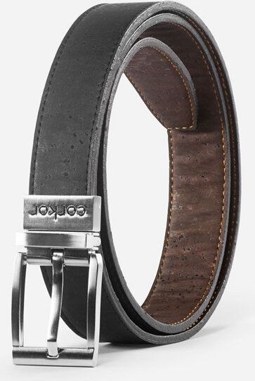 corkor Kork Gürtel 271 Reversible Black/Dark Brown