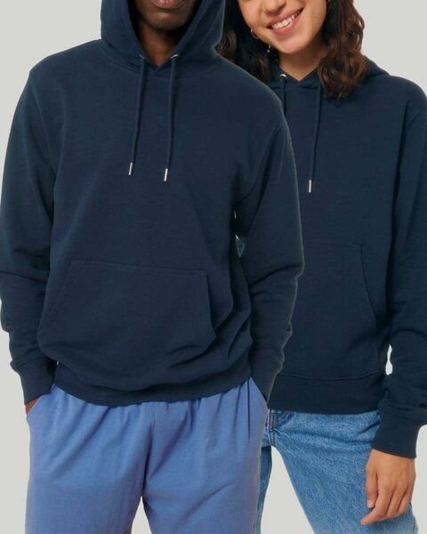 YTWOO Nachhaltiger Unisex Hoodie aus Bio-Baumwolle und recyceltem PET; Terry