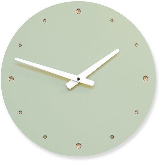 klotzaufklotz Wanduhr Linoleum