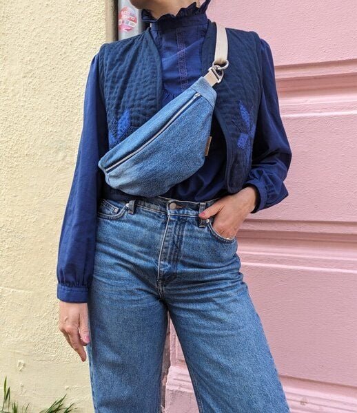 Bridge&Tunnel Hipbag Denim