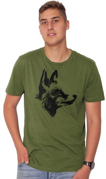 HANDGEDRUCKT "Reineke Fuchs" Männer T-Shirt (kbA)