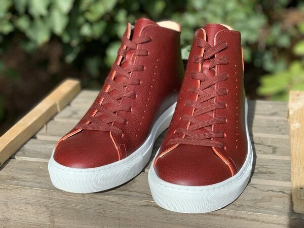 b.y.r.d. Sneaker vegetabil gegerbtes, chromfreies Leder -John