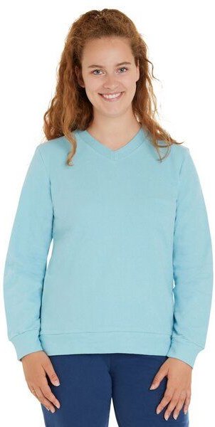 loud + proud Damen Sweat Strukturmuster, GOTS-zertifiziert