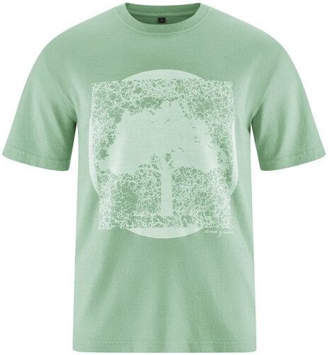 HempAge Herren T-Shirt mit Print Hanf/Biobaumwolle