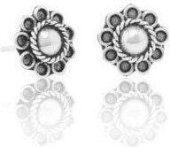 pakilia Silber Ohrstecker Blume fein Fair-Trade und handmade