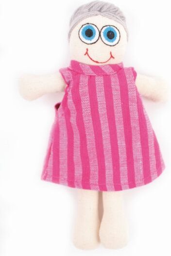 El Puente Vielfaltspuppe mit grauen Haaren