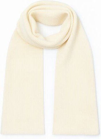 Kopyto KARIBU– Plüschiger Merinoschal im Rippenstrick aus 100 % RWS-Merinowolle