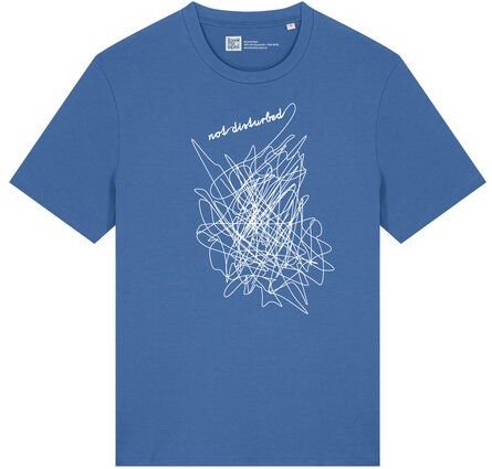 ilovemixtapes Unisex T-Shirt mit not disturbed Motiv – Nachhaltig, Fair, Vegan, Bio-Baumwolle