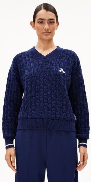 Thumbnail - ARMEDANGELS CAARLAS STRUCTURE - Damen Pullover aus Bio-Baumwolle