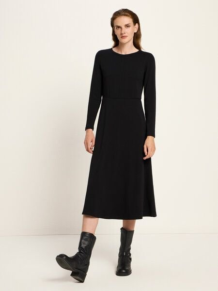 LANIUS Midikleid aus TENCEL und Bio-Baumwolle