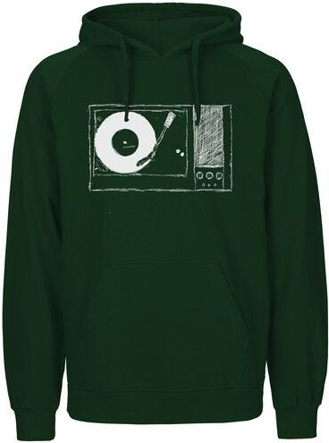 ilovemixtapes Fair gehandelter Männer Bio Hoodie "Plattenspieler"