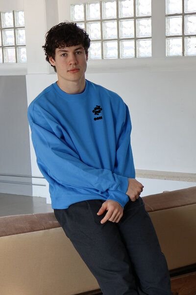 Kultgut Biofair- ESSENTIALS CREW Sweatshirt /Super Rabbit