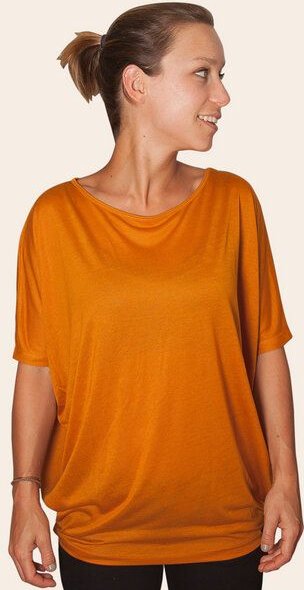 päfjes Basic - Fair gehandeltes, kurzarm Frauen Flow T-Shirt aus Modal