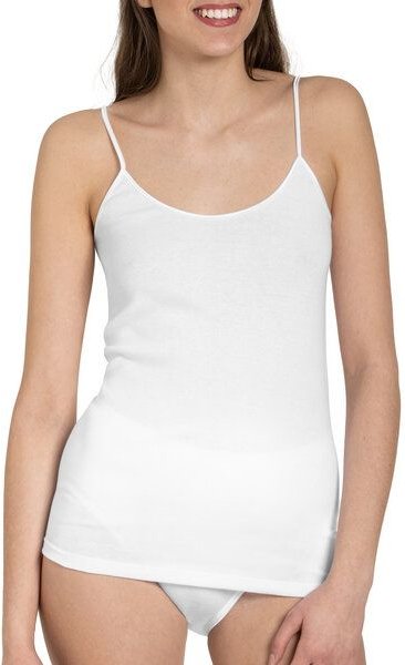 Haasis Bodywear Damen Spaghettiträger Top Feinripp 5er Pack