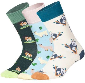 DillySocks Socken „Animal Adventures (3er Box)“