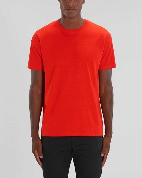 YTWOO Herren schweres Bio T-Shirt. Männer Premium Basic Shirt. Heavy Cotton