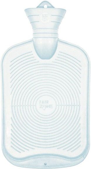 Fair Zone Wärmflasche 2 Liter aus Naturkautschuk