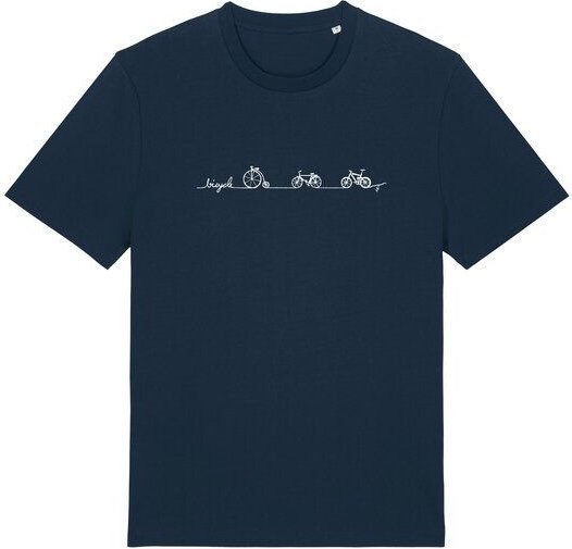 Brandless Basic Bio Unisex T-Shirt Bicycle Line 180g/m² XXS - 3 XL