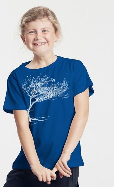 Peaces.bio - handbedruckte Biomode Bio-Kinder T-Shirt Windy Tree