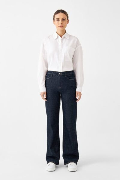 Damen Jeans DEW High Waist Flared DAWN Bio-Baumwolle