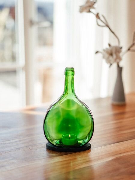 MaBe Weinwindlicht aus dem fränkischen Bocksbeutel - was für eine tolle Form