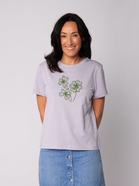 watapparel T-Shirt Frauen Glücksklee