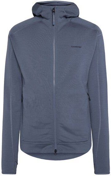 KnowledgeCotton Apparel Fleece-Pullover mit Kapuze DYNAMIC aus Merinowolle - Herren