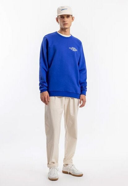 Rotholz Willkommen Print Sweatshirt aus Bio-Baumwolle