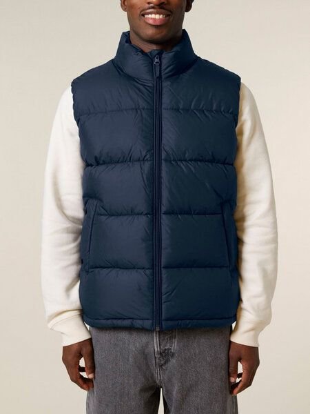 Thumbnail - Human Family Basic Unisex Weste "Buffer" aus recyceltem Polyester