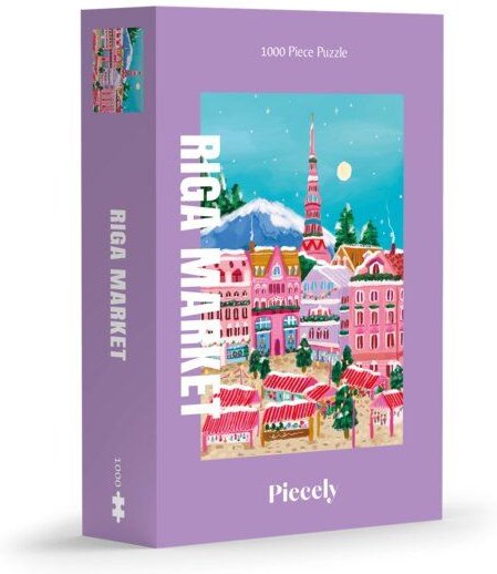 Piecely Riga Market, 1000 Teile