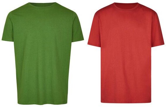 Brandless Basic Bio T-Shirt (Men Nr.3 ) Doublepack GOTS