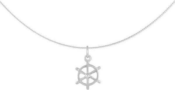 pakilia Silber Kette Steuerrad Fair-Trade und handmade