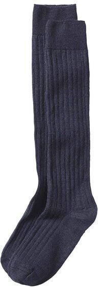 hessnatur Kniestrümpfe im 2er-Pack aus Merinowolle mit Bio-Baumwolle