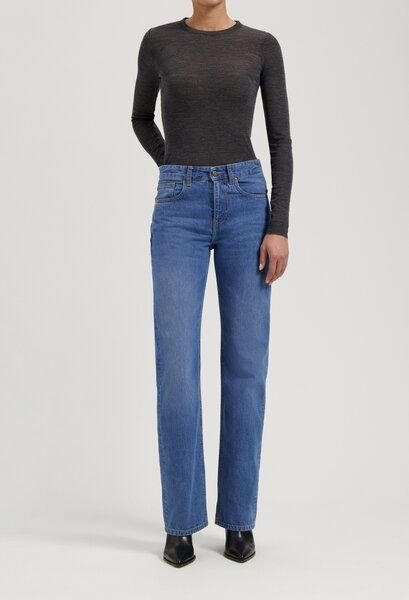 MUD Jeans Damen Jeans Loose Fit "Jamie - Fresh Fade"
