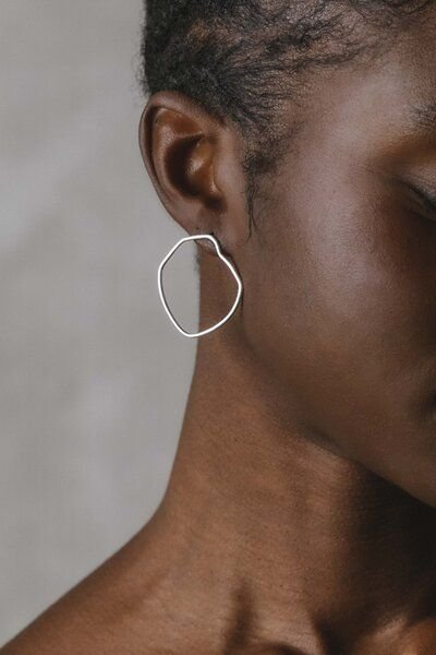 Jyoti - Fair Works Ohrstecker Jaivik Messing/ Silber